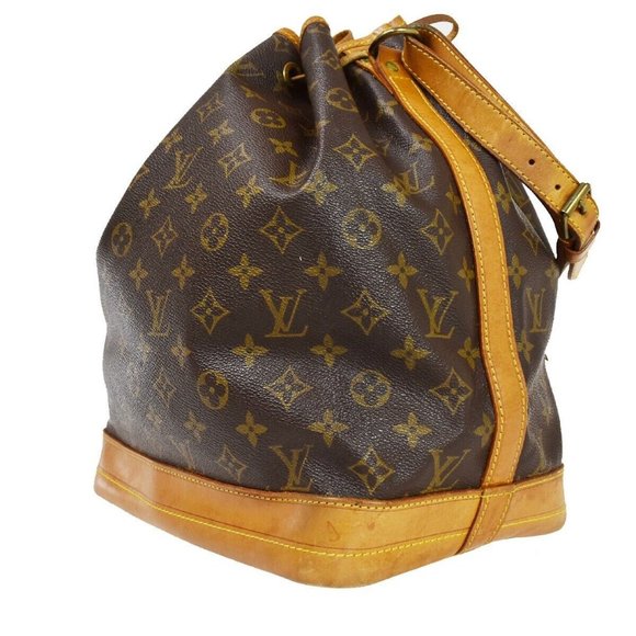 LOUIS VUITTON Noe GM Drawstring Shoulder Bag Monogram Leather BN - Picture 4 of 14